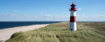 Leuchtturm auf der Nordseeinsel Sylt