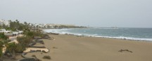 Playa matagorda auf lanzarote